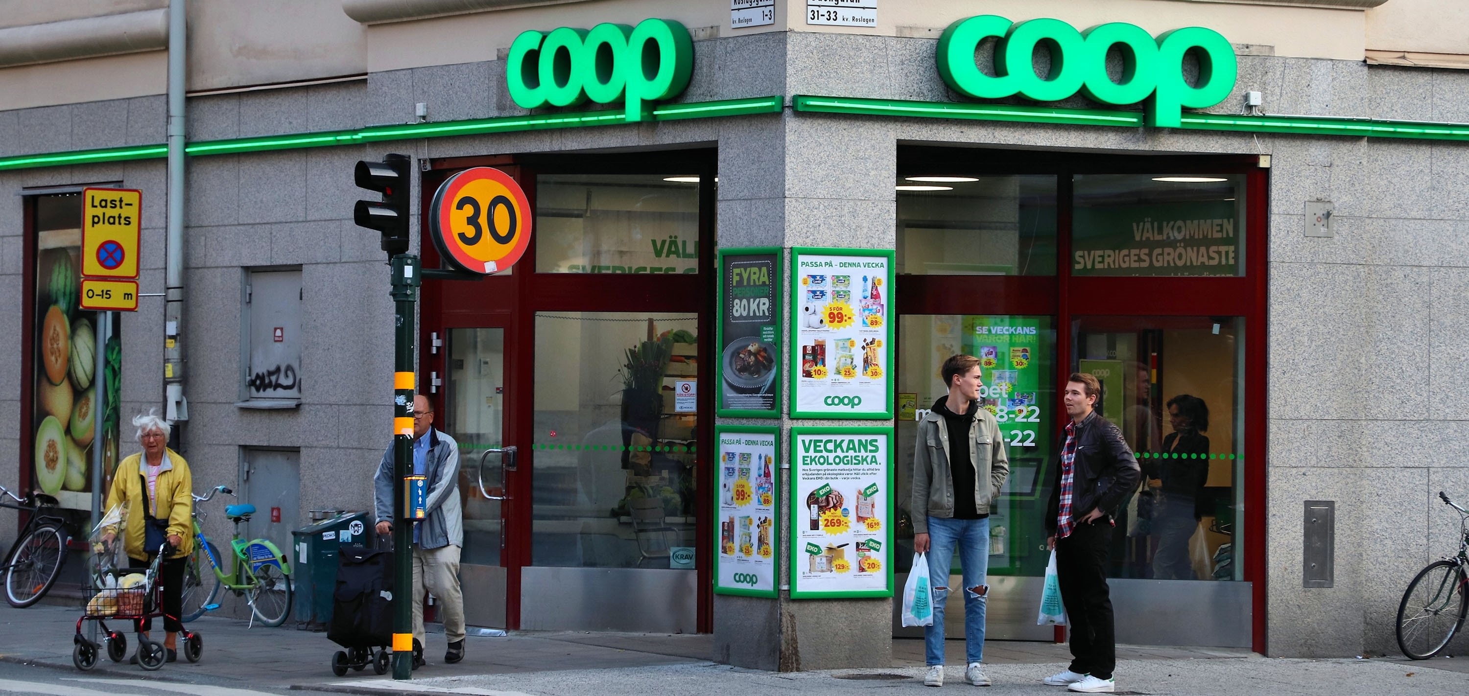 Coop store in Sweden. Photo: Tupungato/Dreamstime