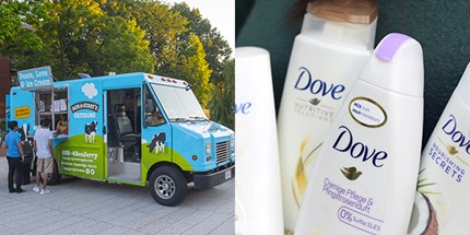 Unileve brands Ben & Jerry’s ice cream and Dove. Photos: Jiawangkun/Mehaniq/Dreamstime