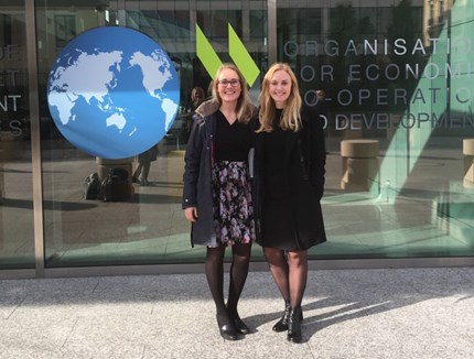 Marie L. Lerøy and Lena Nord are participating at the annual OECD Global Forum on Trade in Paris.