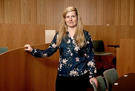 Programkoordinator Lena Vestli.  Foto: Helge Skodvin