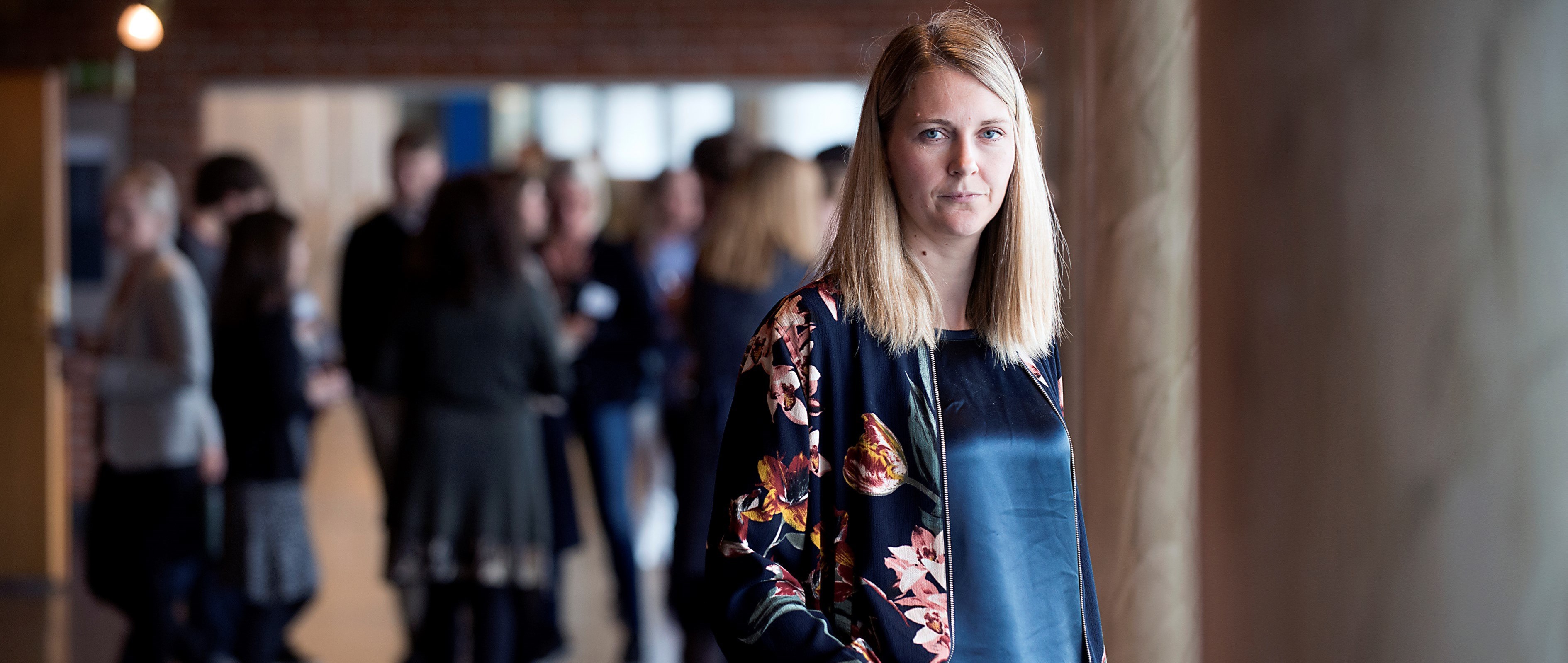 NHH-professor Katrine V Løken i DN. Foto: Odd Mehus