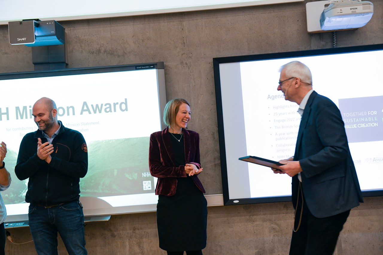 NHH Mission Award winners