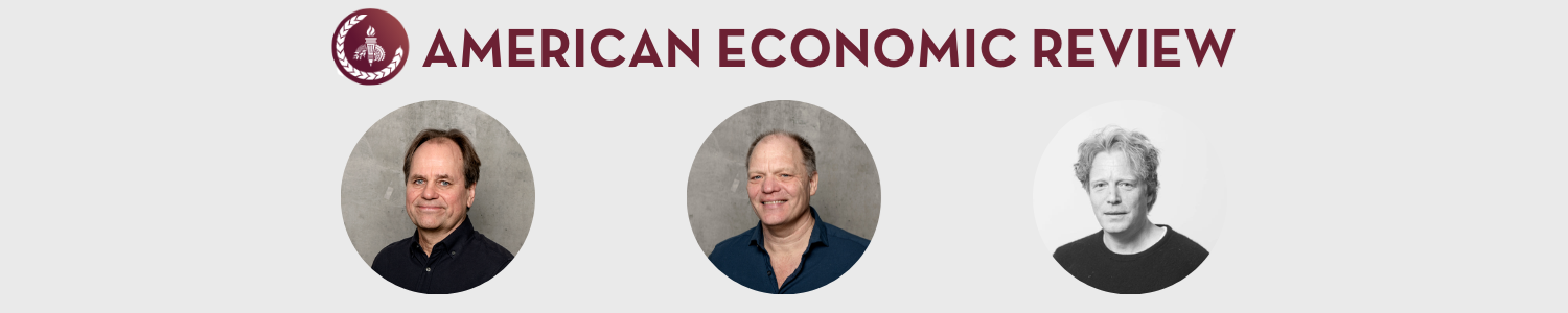 Publication in the American Economic Review