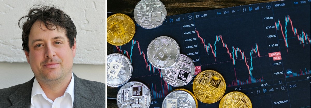 Finansforsker Carsten Bienz ved NHH Carsten Bienz har bidratt til å gi stablecoin et nytt norsk navn: «tilknyttede eiendeler». Foto: pexels (Alesia Kozik) 