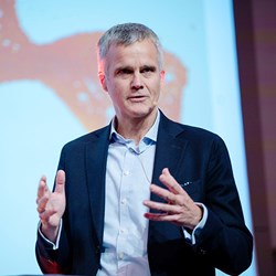Helge Lund. Foto: Siv Dolmen