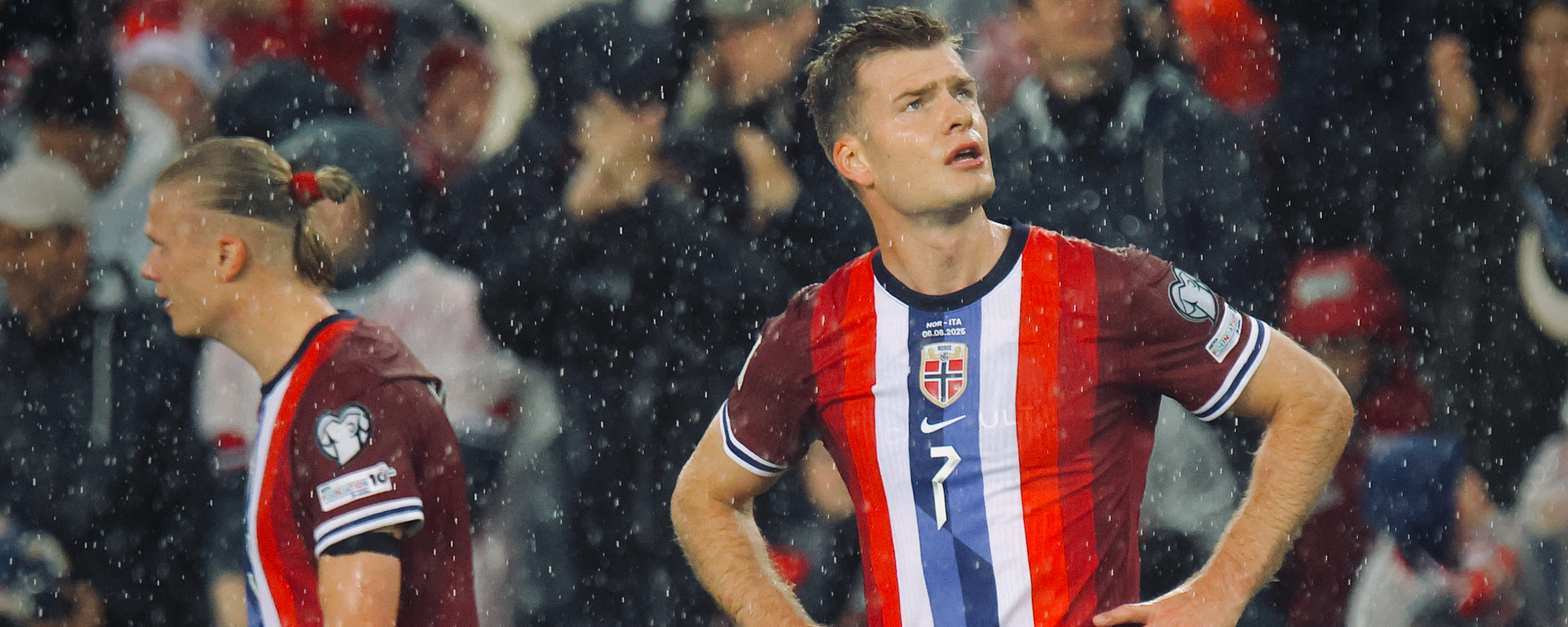 Alexander Sørloth og Erling Braut Haaland 