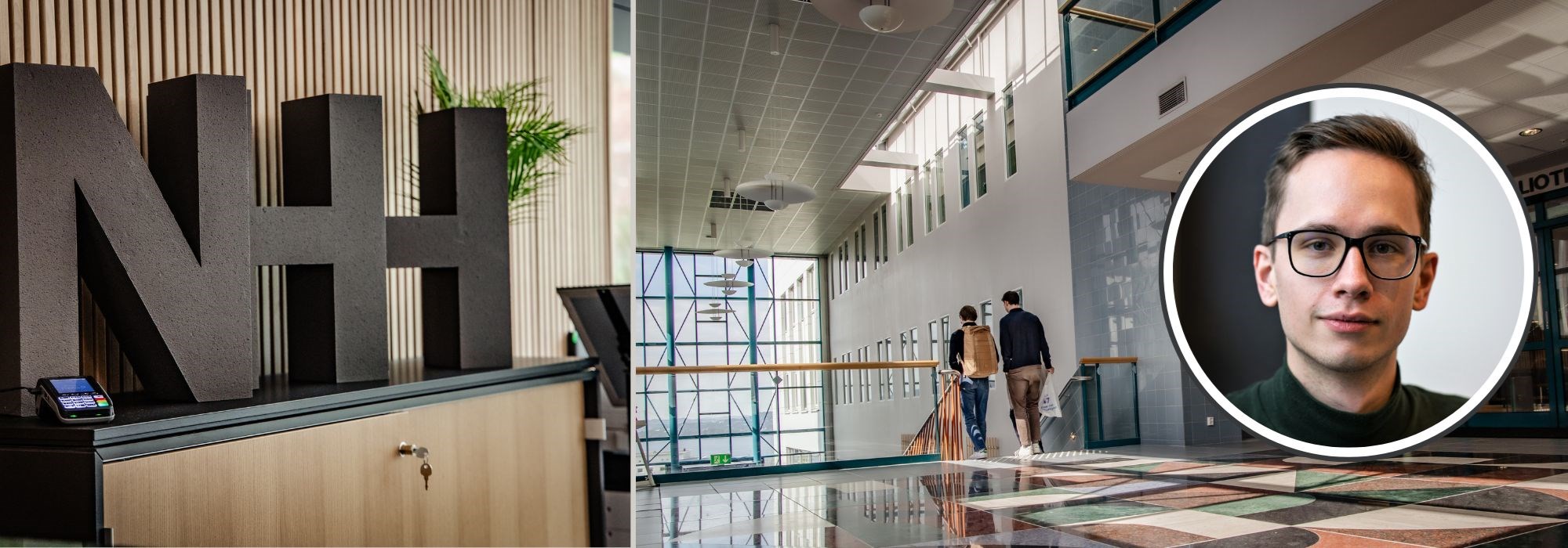 Simen Bø er stipendiat ved Institutt for strategi og ledelse. Han disputerer ved NHH 28. november, med en avhandling som tar for seg hvordan mennesker forholder seg til fremtiden. Foto av NHH: Trude Brun Wilhelmsen 