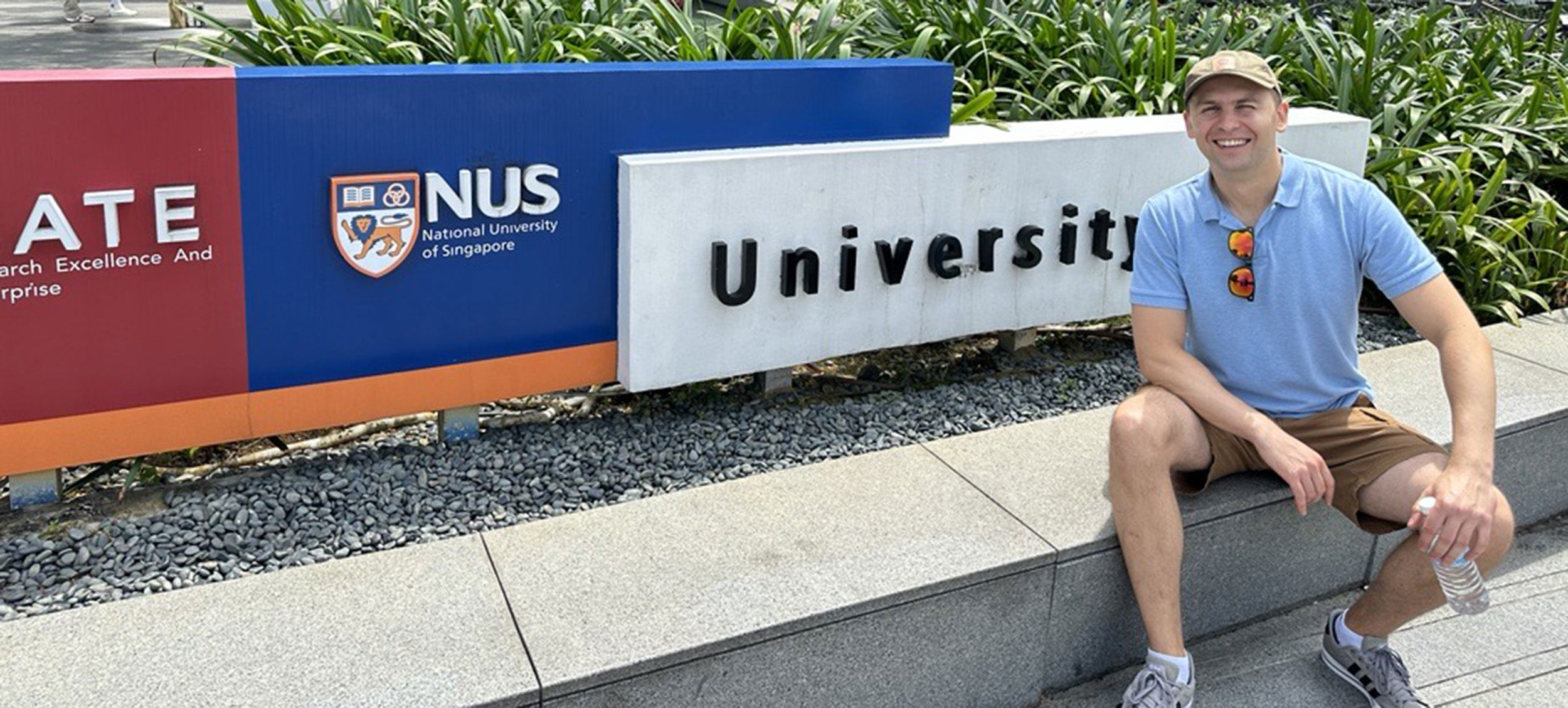 Ivan Belik at NUS in Singapore