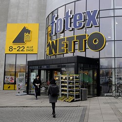 Netto and Føtex are the best known concepts in Salling Group. Photo: Deanspictures/Dreamstime