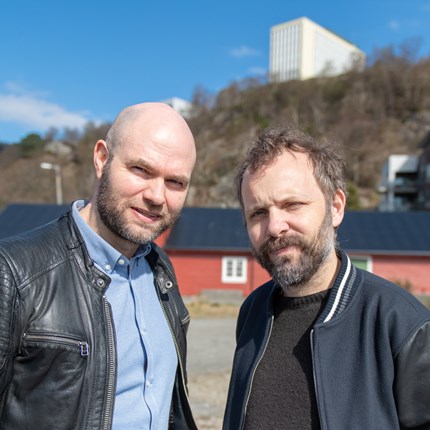 Bilde av Lars Jacob Tynes Pedersen og Sveinung Jørgensen. 