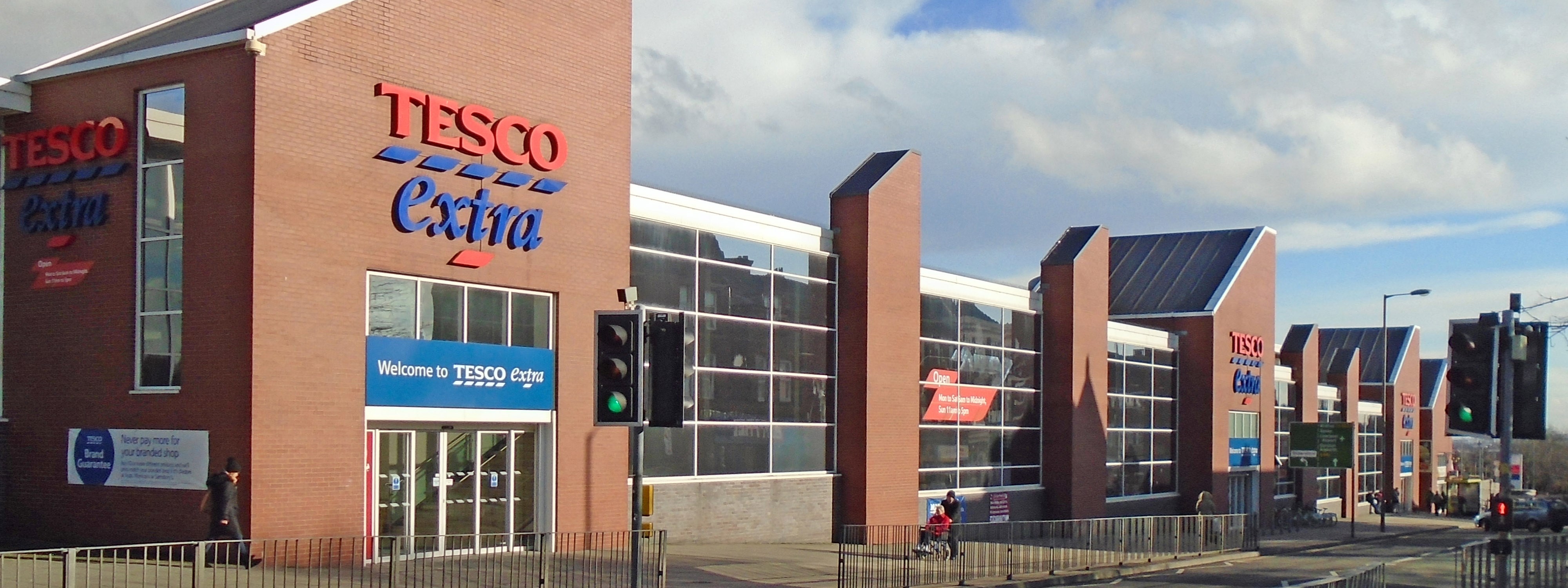 Tesco store.