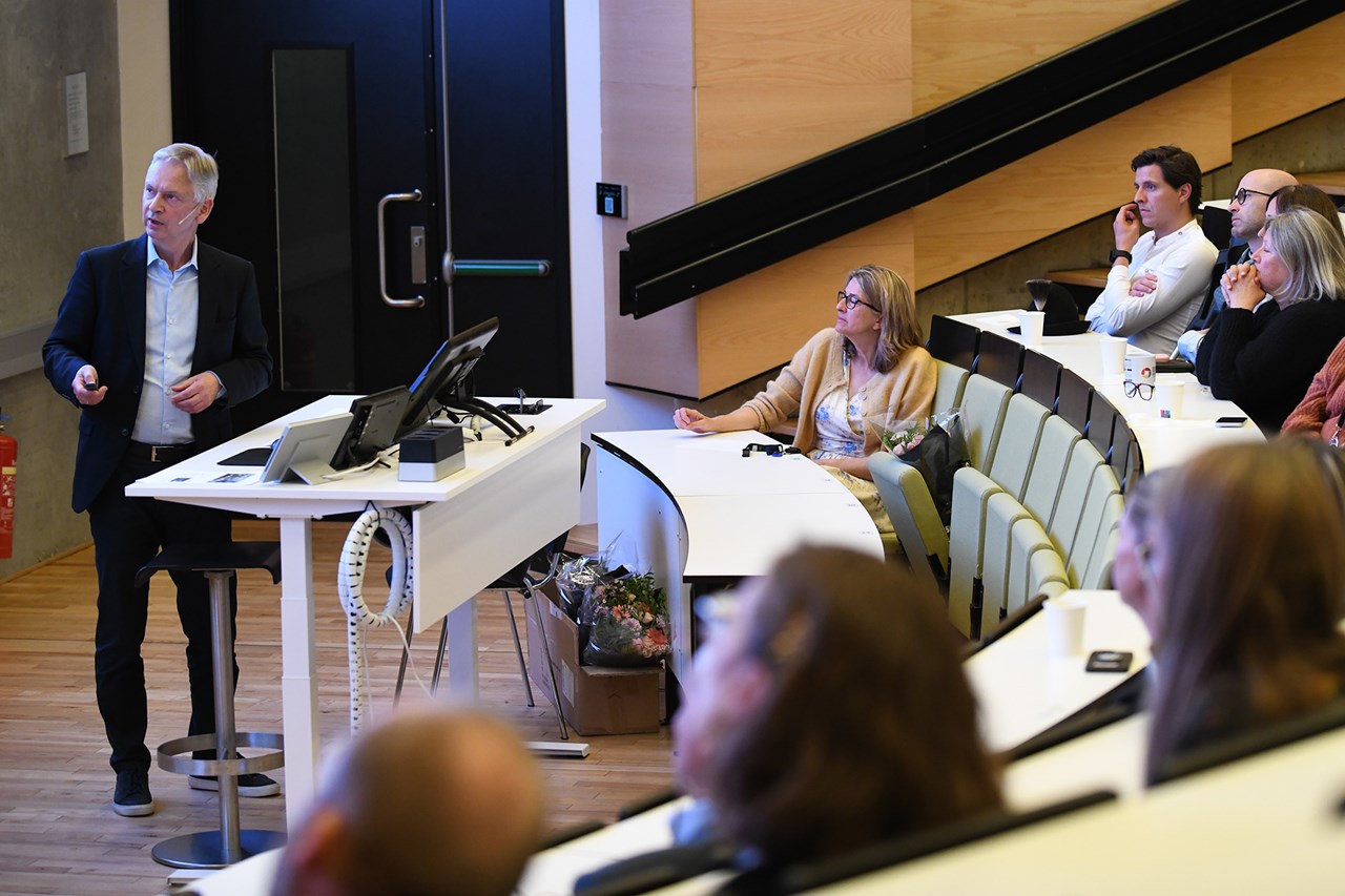 Frode Sættem on organisation and resources.