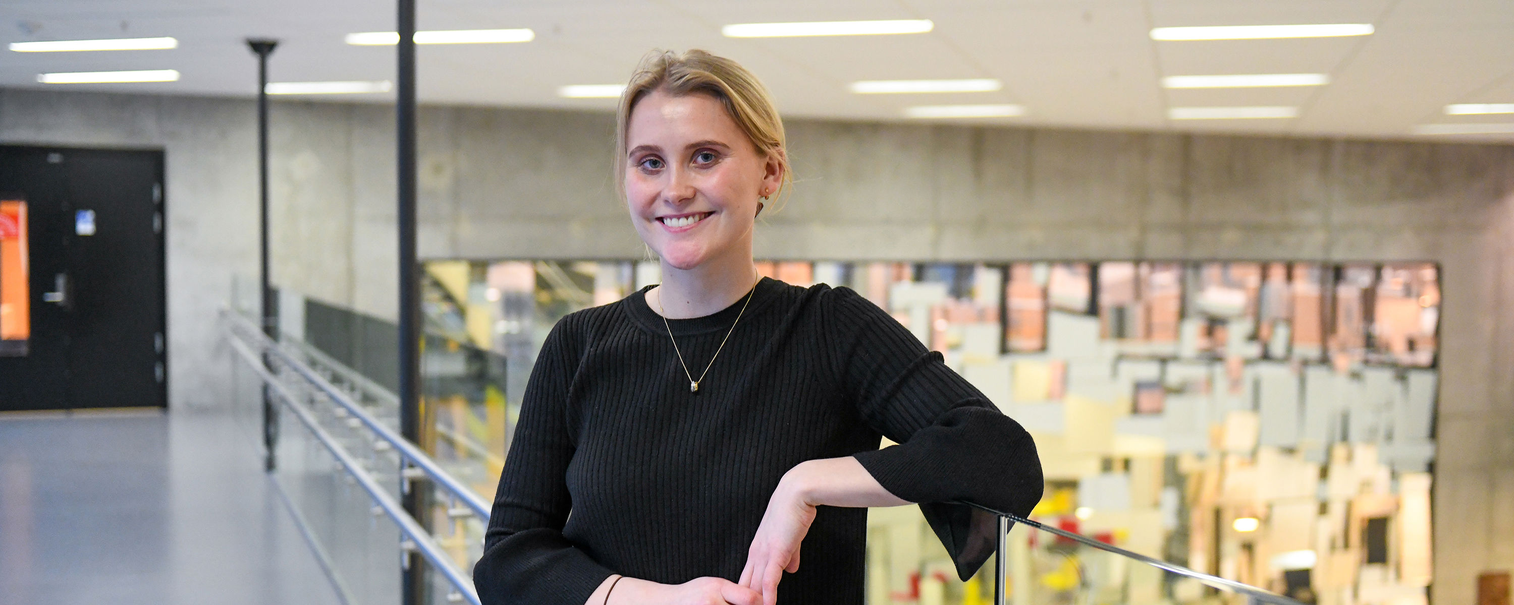 Bilde av Karoline Aasnæs. Foto: Ingrid Aarseth Johannessen