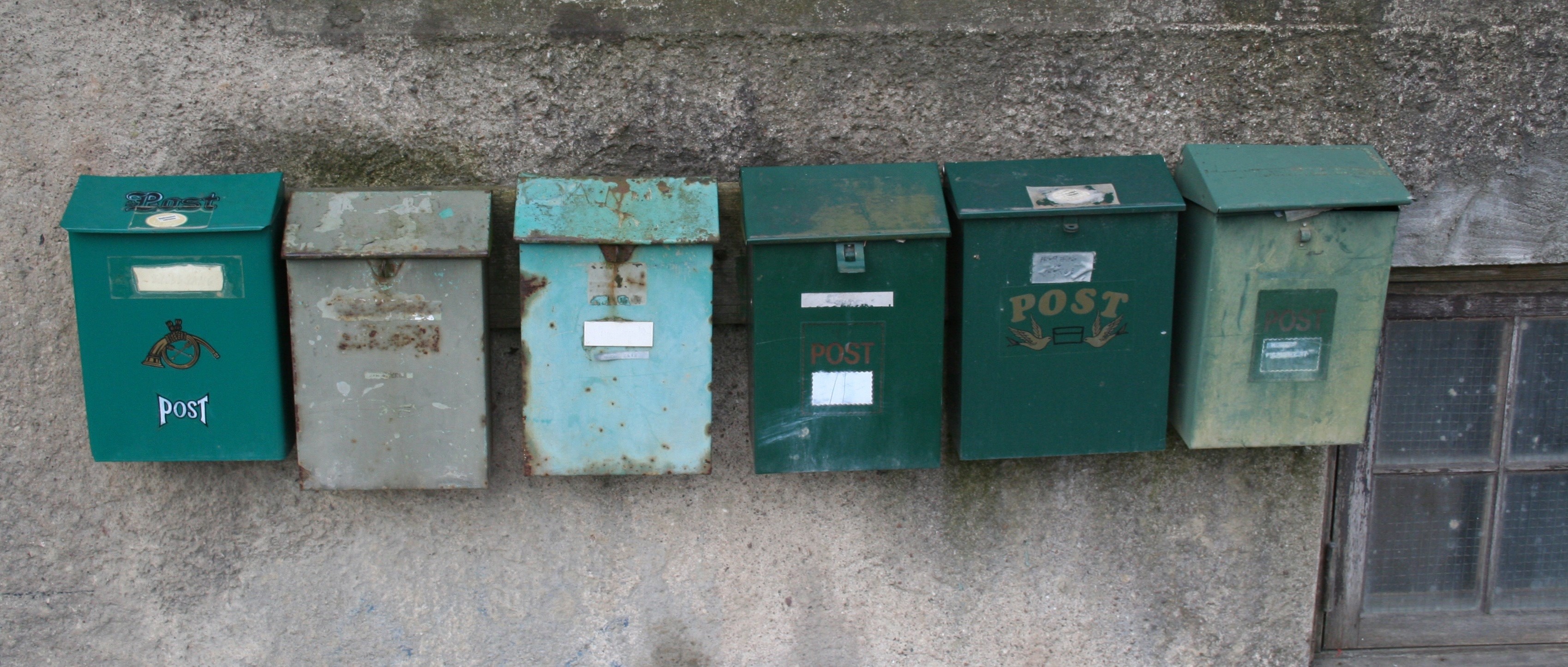 post boxes