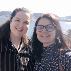 Casandra Grundstrom_Vidya Oruganti. Private Photo