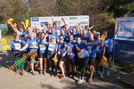 Group photo after the race