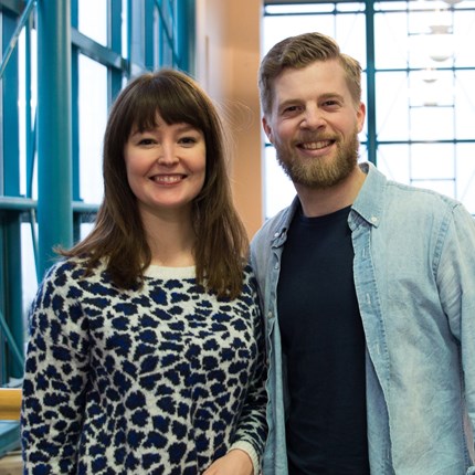 Åse-Heidi Taule-Åsen and Audun Strøm