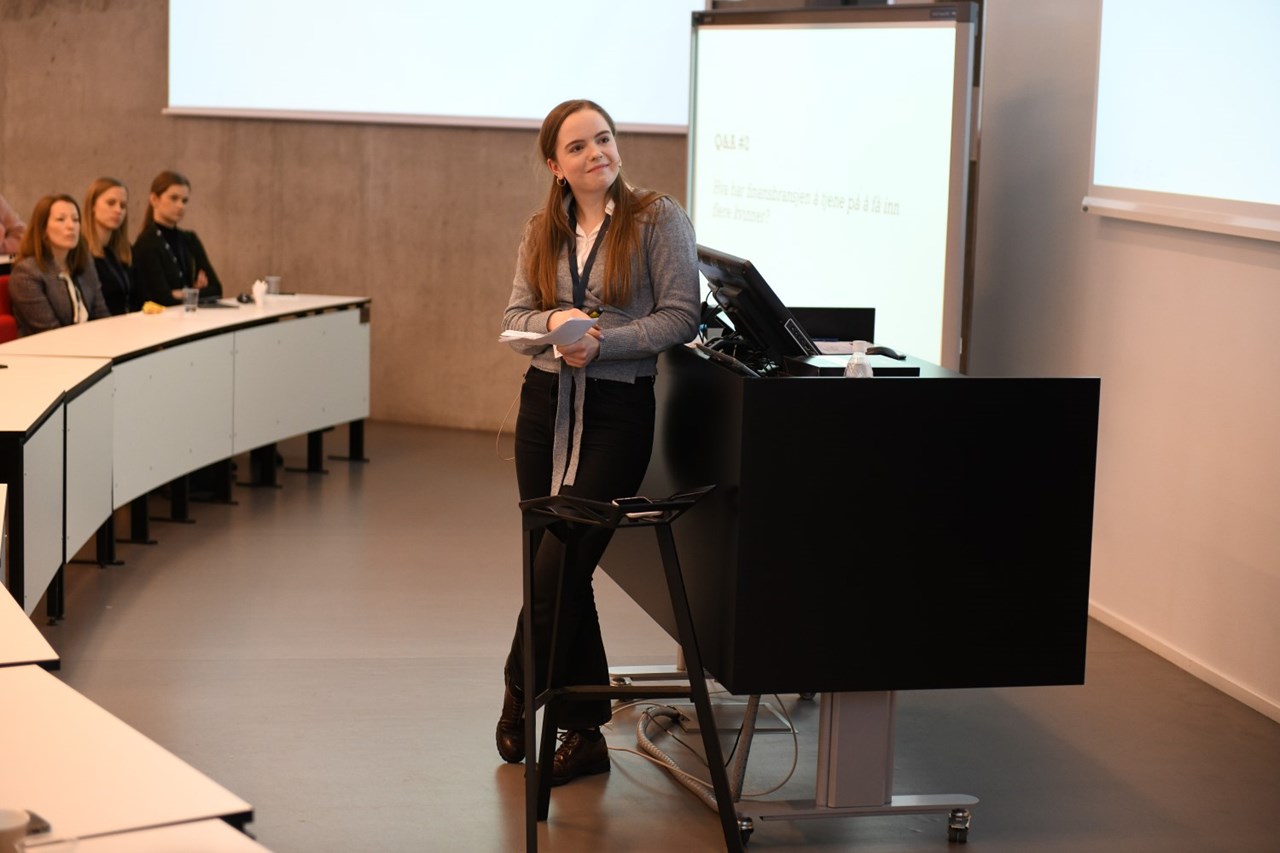 Programansvarlig Women's Finance Day, Thea Guldbrandsøy. 