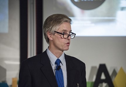 Ingmar Björkman er keynote speaker under FIBE 2019. Foto: Aalto-universitetet