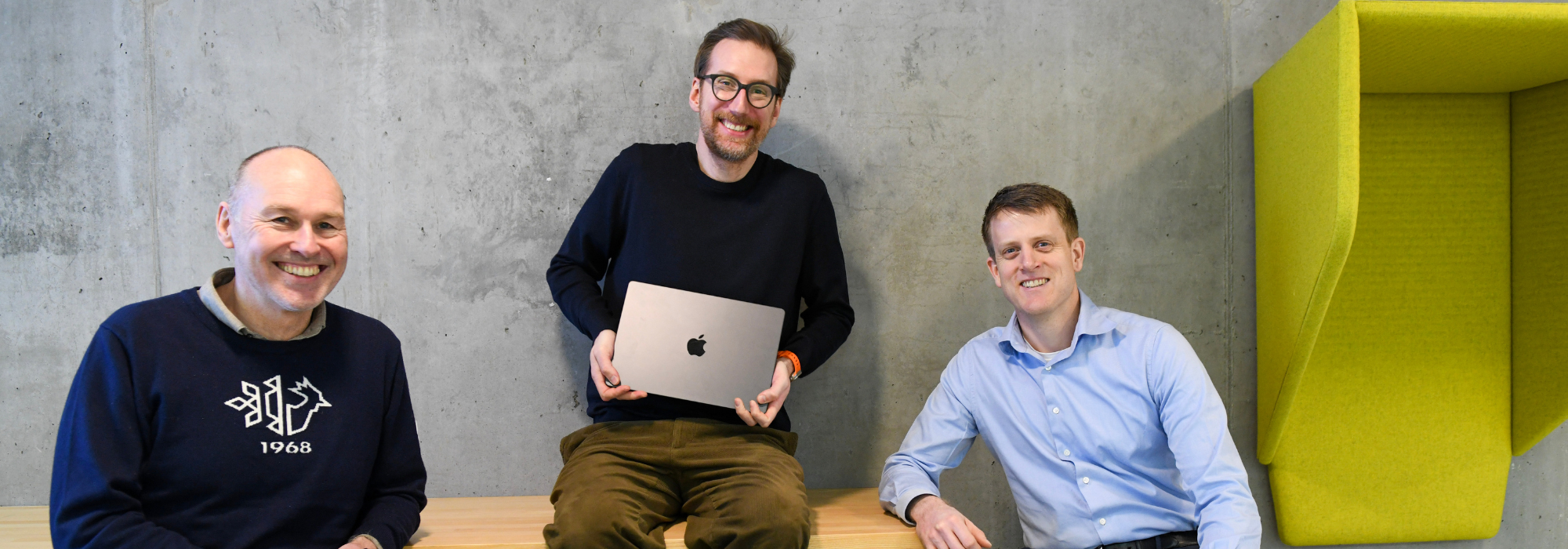 Lasse Lien, Eirik Sjåholm Knudsen og Alexander Lundervold 