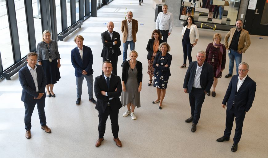 DIG board of directors and management team at the establishment of DIG 1st September 2020.