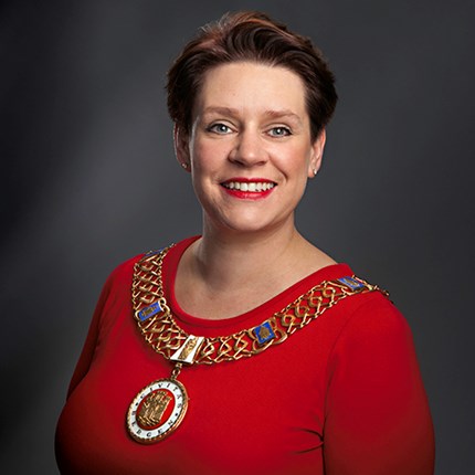 Ordfører i Bergen, Marte Mjøs Persen. Foto: Hans Jørgen Brun