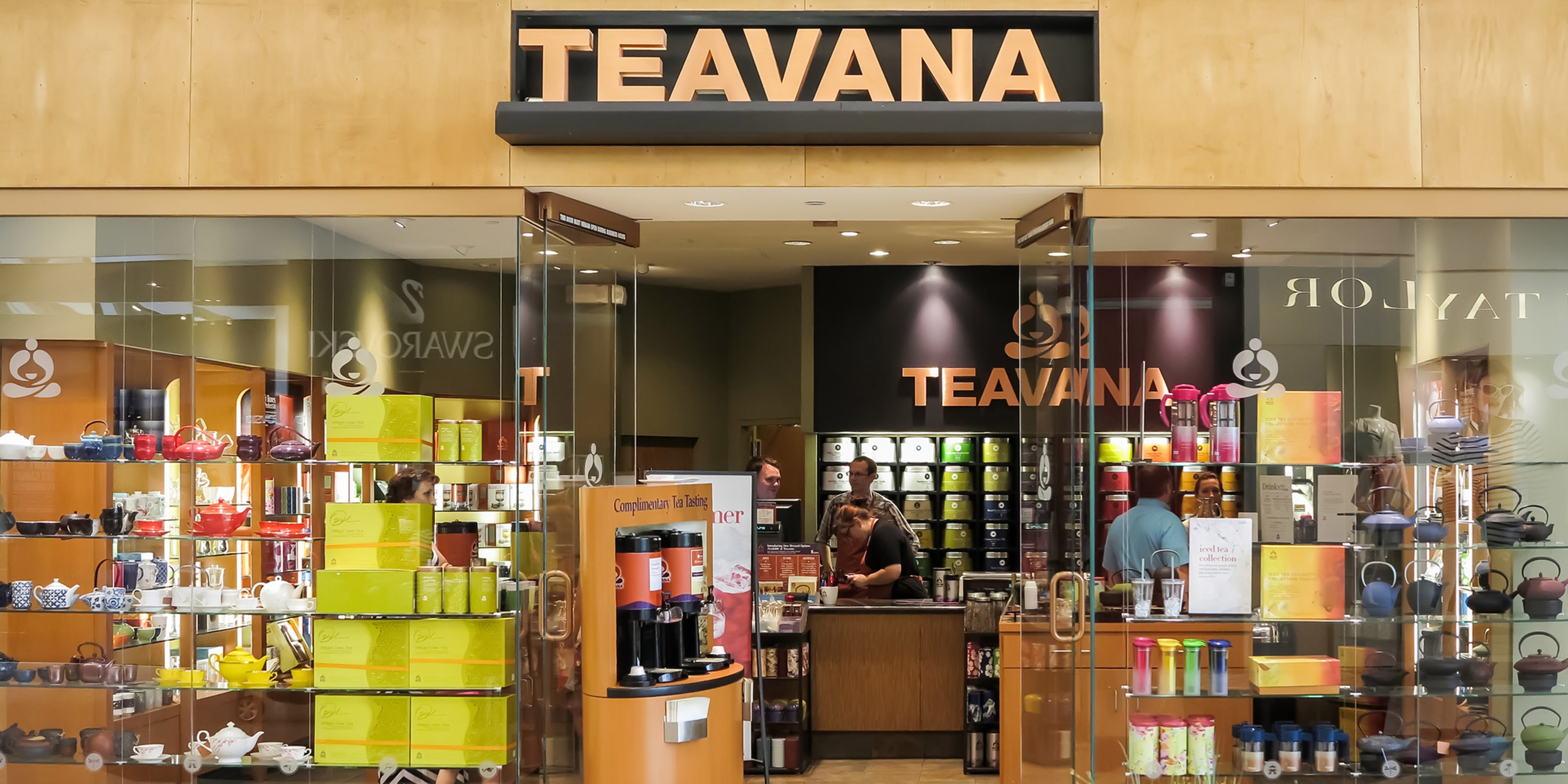 Teavana store. Stock photo