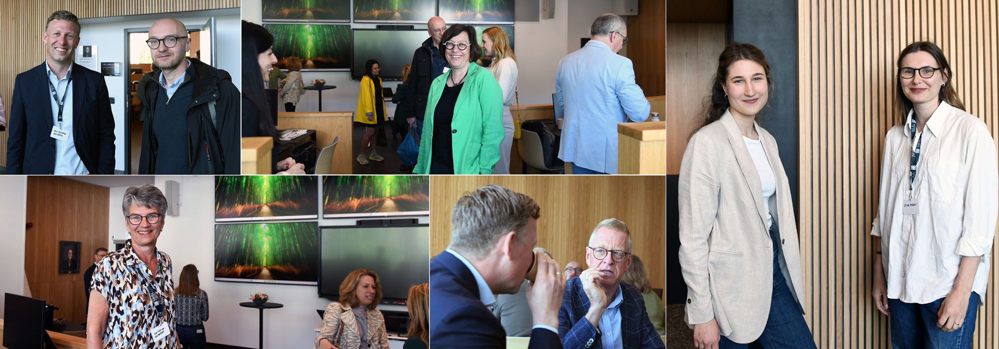 Dan-Richard Knudsen (NHH), Lukas Goretzki (SSE),  Andrea Mennicken (LSE), Anna Eitrem (NHH), Stine Engen (UiO), Katarina Kaarbøe (NHH) and Finn Kinserdal (NHH). Photo: Sigrid Folkestad