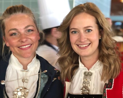 Marie Høie Andersen og Maria Elise Brattetveit