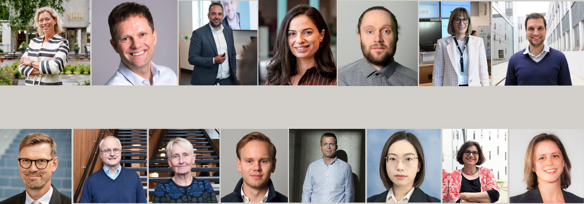 Therese Egeland, Vidar Schei, Bram Timmermans, Tatevik Harutyunyan, Tomi Rajala, Elisa Casi, Steffen Juranek, Aksel Mjøs, B. Espen Eckbo, Karin S. Thorburn, André Wattø Sjuve, Trond Døskeland, Xiaoxing Li, Evelina Gavrilova-Zoutman, Anna Gold.    