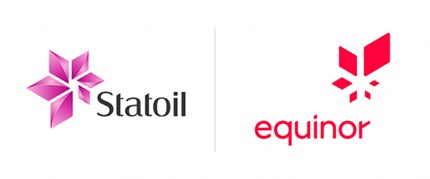Statoil- og Equinor-logoer