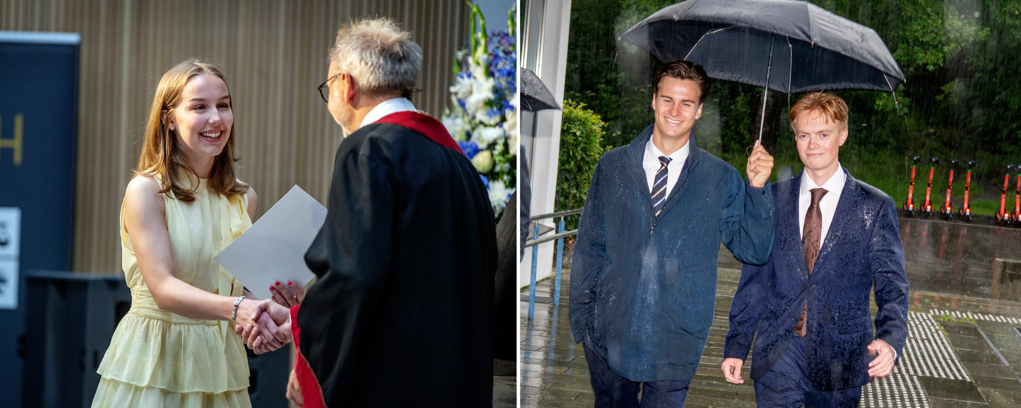 Camilla Broch-Austvoll, Even Trømborg og Eskil Heien. Helge Thorbjørnsen med ryggen til. 