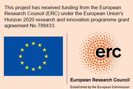 ERC Horizon 2020 acknowledgement