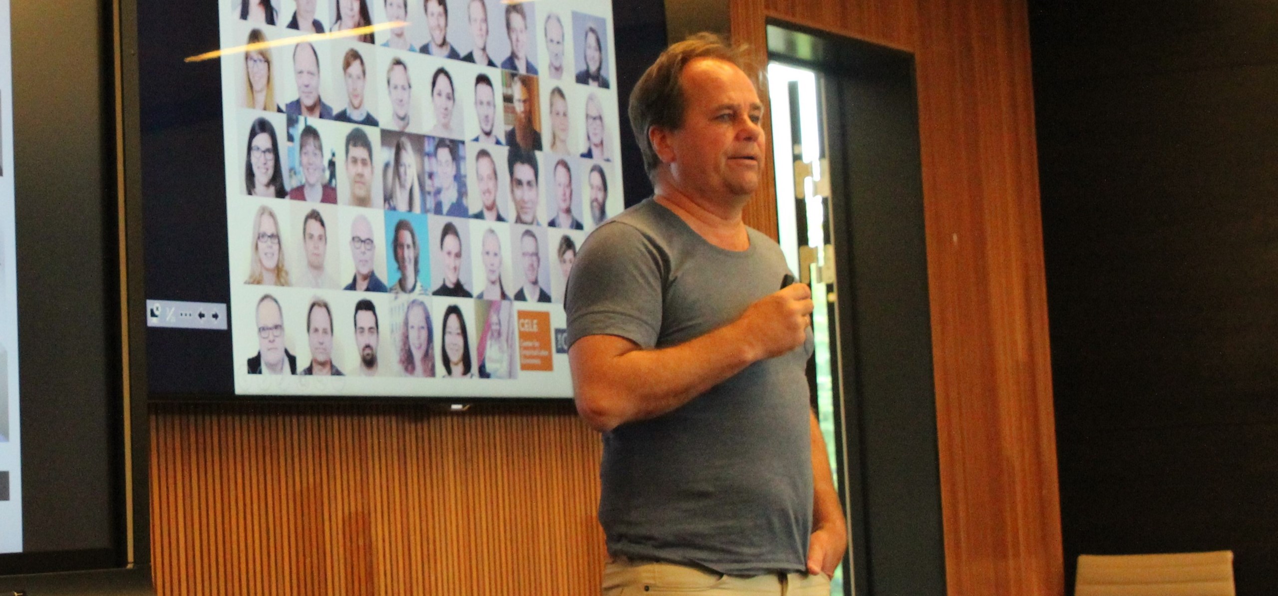 Bertil Tungodden at the FAIR kick-off Bertil Tungodden at the FAIR kick-off