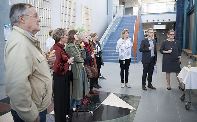 Jostein Kåre Lillestøl, Therese Sverdrup, Jøril Mæland og Elise Kongsvik var blant de fremmøtte.