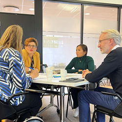 Participants, The HUB Corporate Workshop: Creating and capturing value through partnerships. Photo: Irene Haukås Moe/DIG