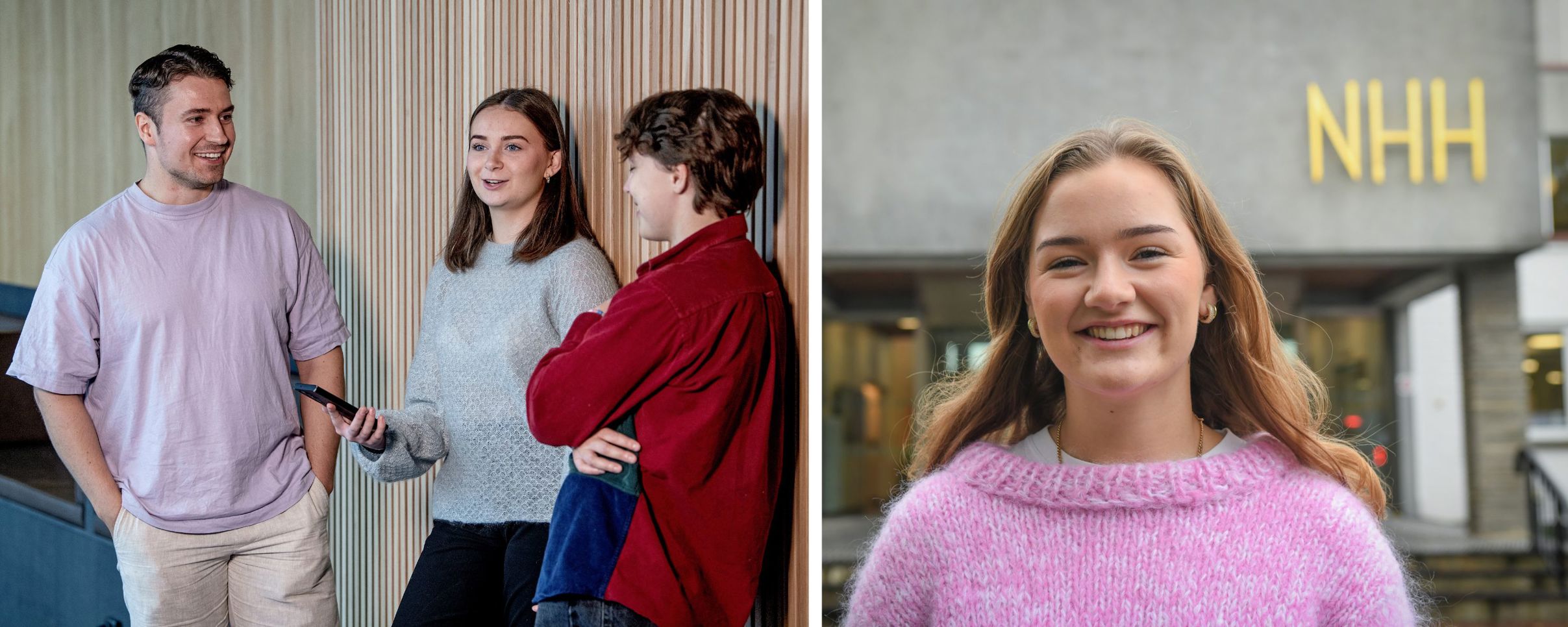 Bilde av Sondre Jensen Øverli, Mari Walde og Hermine Øye-Forbregd, og Marte Møvik Lynne.