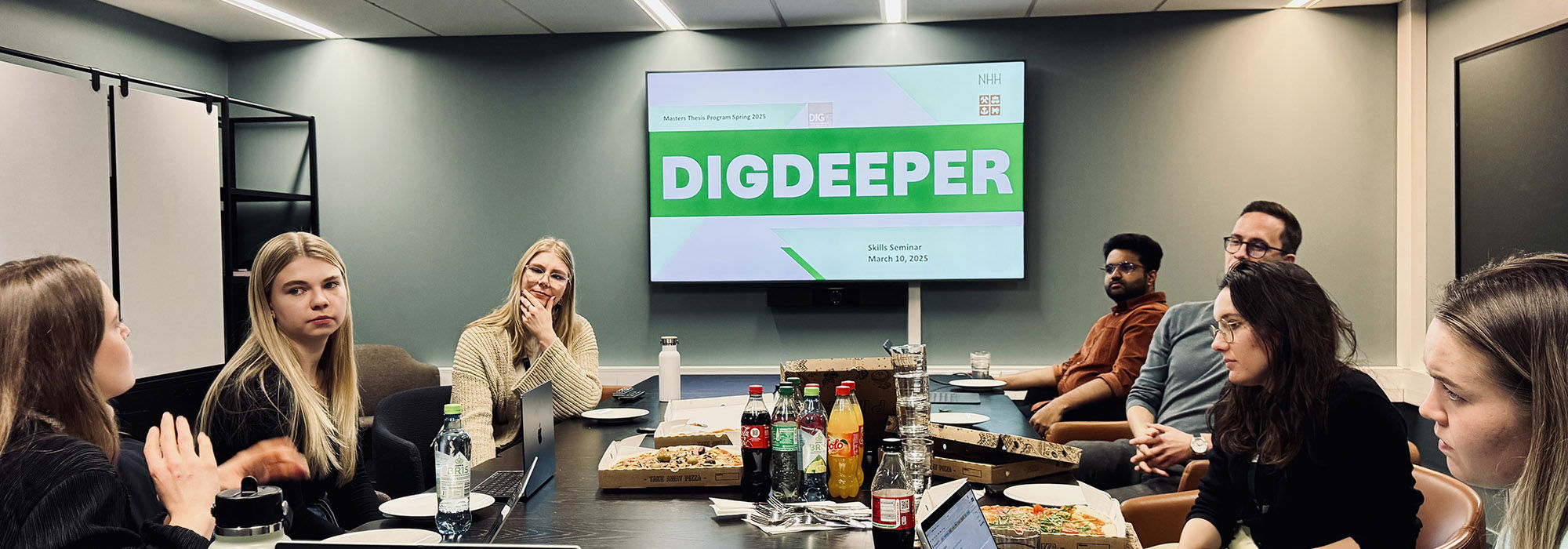 Participants at DIG Deeper in March 2025