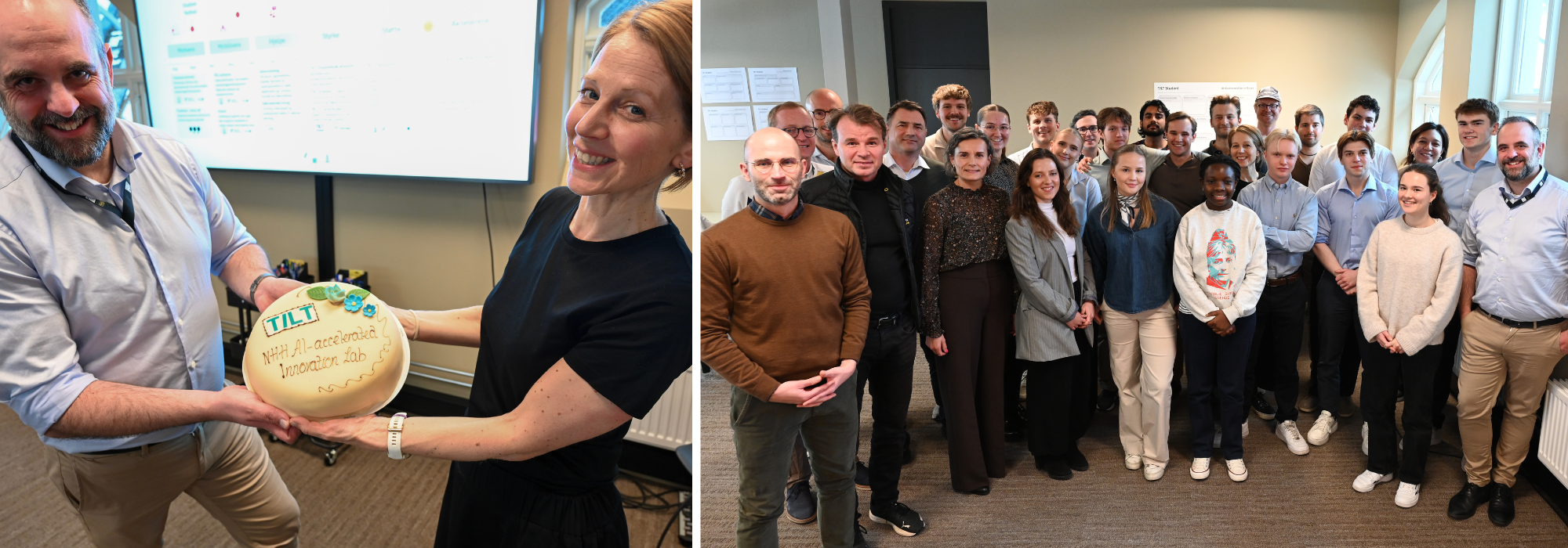 Linda Rutledal, Bram Timmermans og Björn Schmeiser