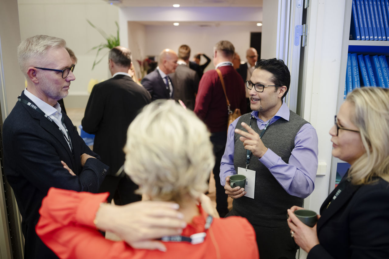 Martin Skancke og  daniel Siraj