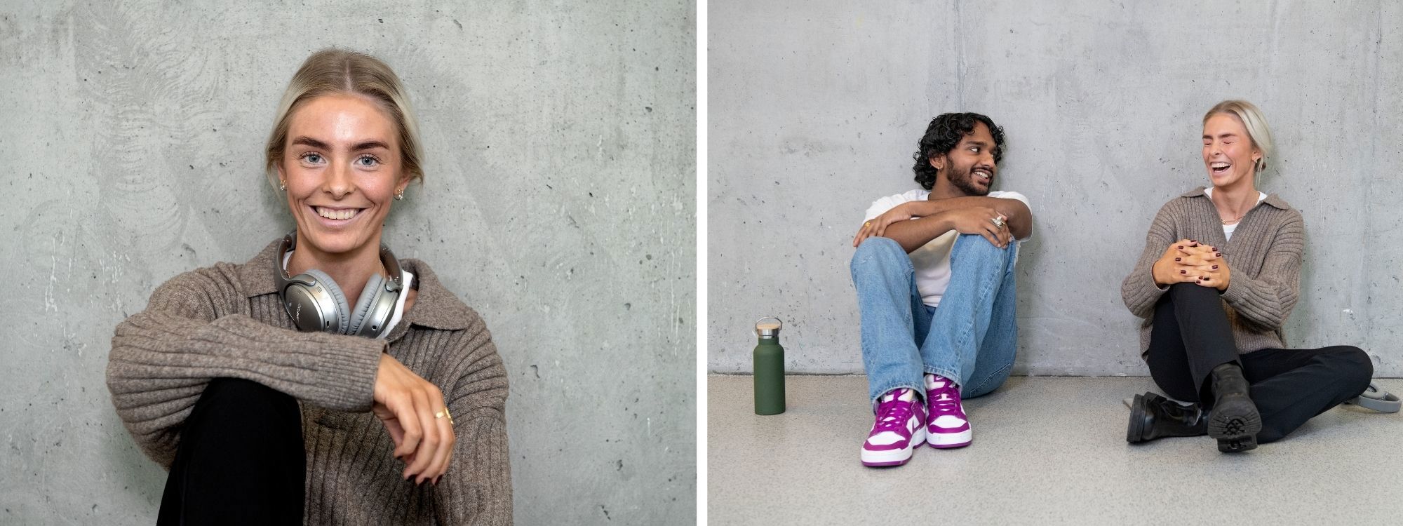 Silje Farstad Moe og Nathaniel Joshua Karunairasah.