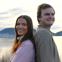 Halvor Grøstad  og Stella Færøy Klivnoy