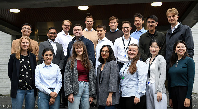 NHH PhD research scholars 2025. Photo: Ingunn Maarnes-Gjærde