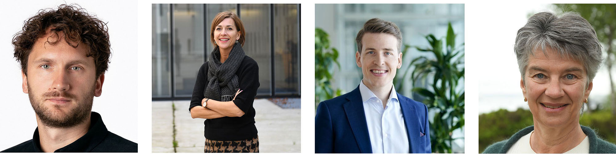 Photo collage of Lars Gjesvik, Inger Stensaker, Runar Wiksnes and Katarina Kaarbøe