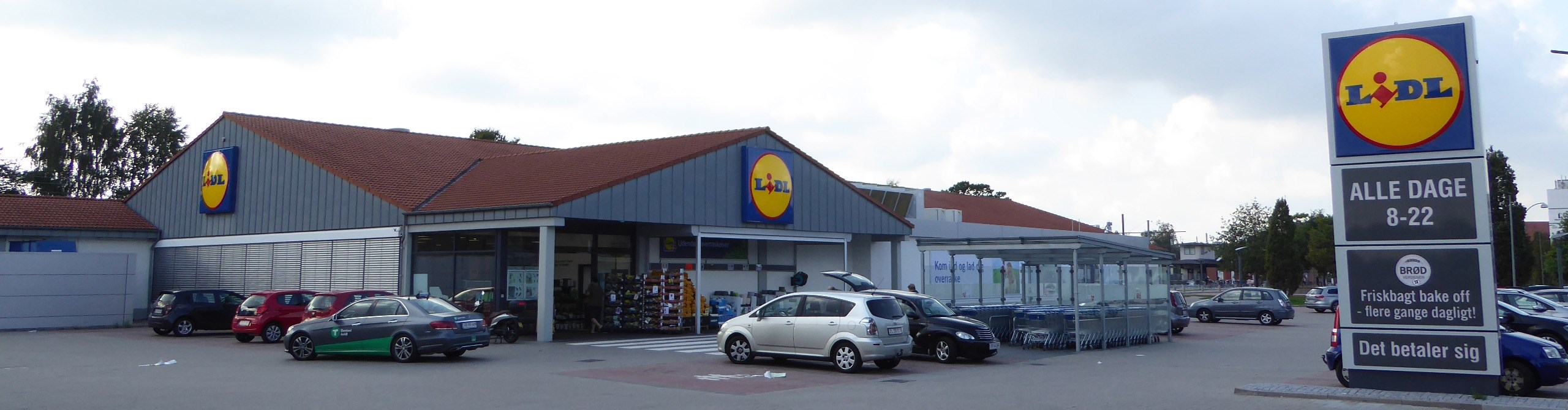 Lidl Store, Herlev, Denmark. Photo: Wikimedia Commons