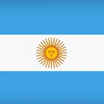Argentinske flagg, publicdomainpiqtures.net