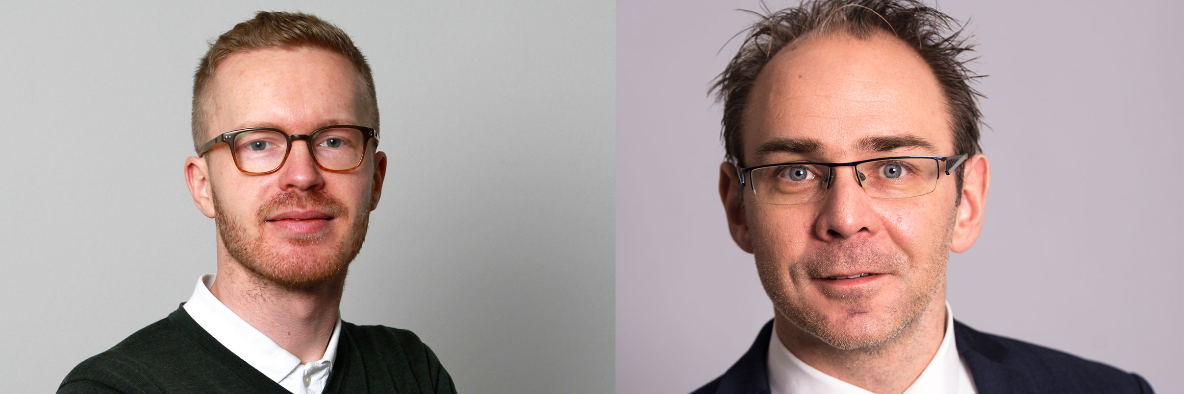 Forsker Hallgeir Sjåstad og professor Helge Torbjørnsen.