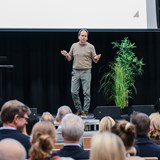 Bertil Tungodden on stage