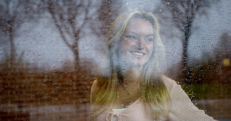 NHH student ambassador. Photo: Helge Skodvin