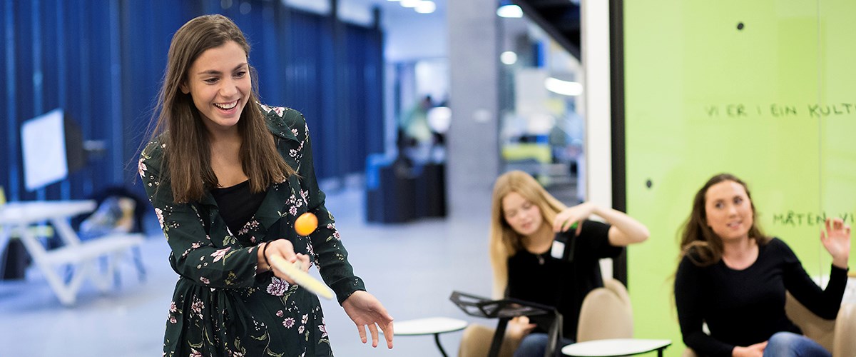 Studenter på NHH. Foto: Silje Katrine Robinson
